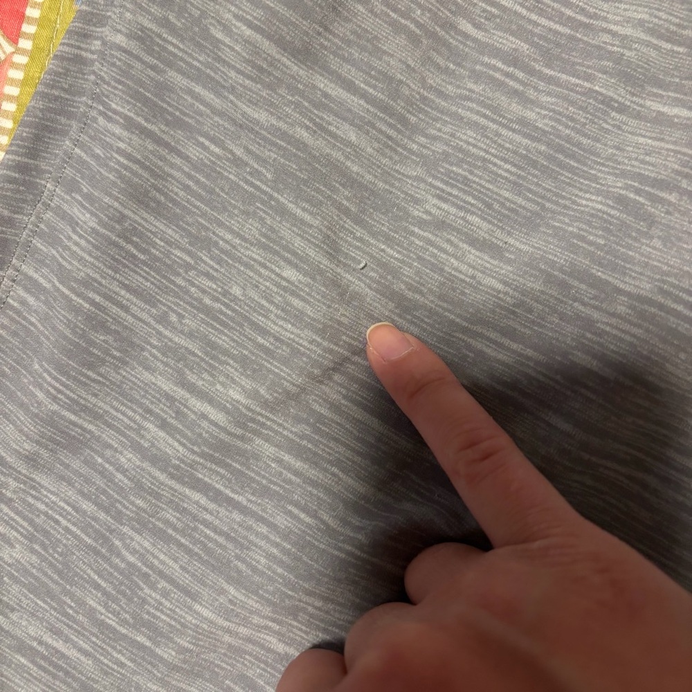 lululemon athletica Men's Heathered Gray Athletic Shorts - Picture 2 of 7